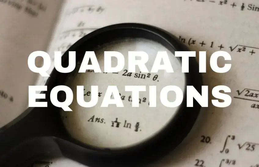 Quadratic Equation Jee mains 2025-2026 Handwritten Notes and Previous year question